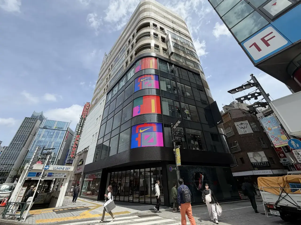 Sneaker storefront exterior